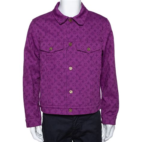 purple louis vuitton pattern|louis vuitton purple denim jacket.